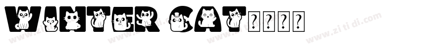 Winter Cat字体转换